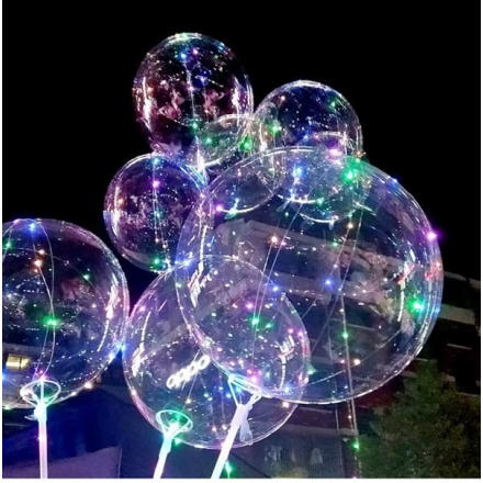 Гелиевые шары со светодиодами