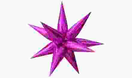Шар (26'/66 см) Фигура, Звезда составная, Фуше, 1 шт.